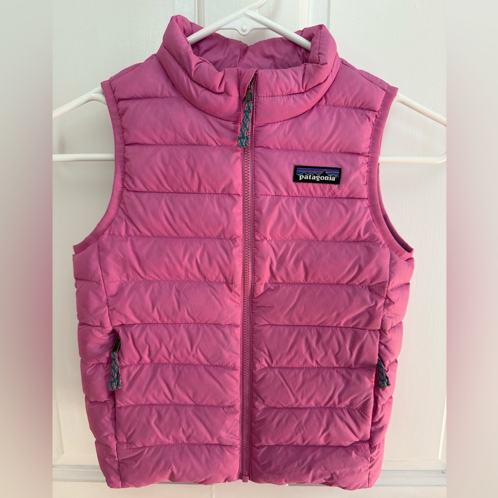 Patagonia kids down sweater vest size 5T